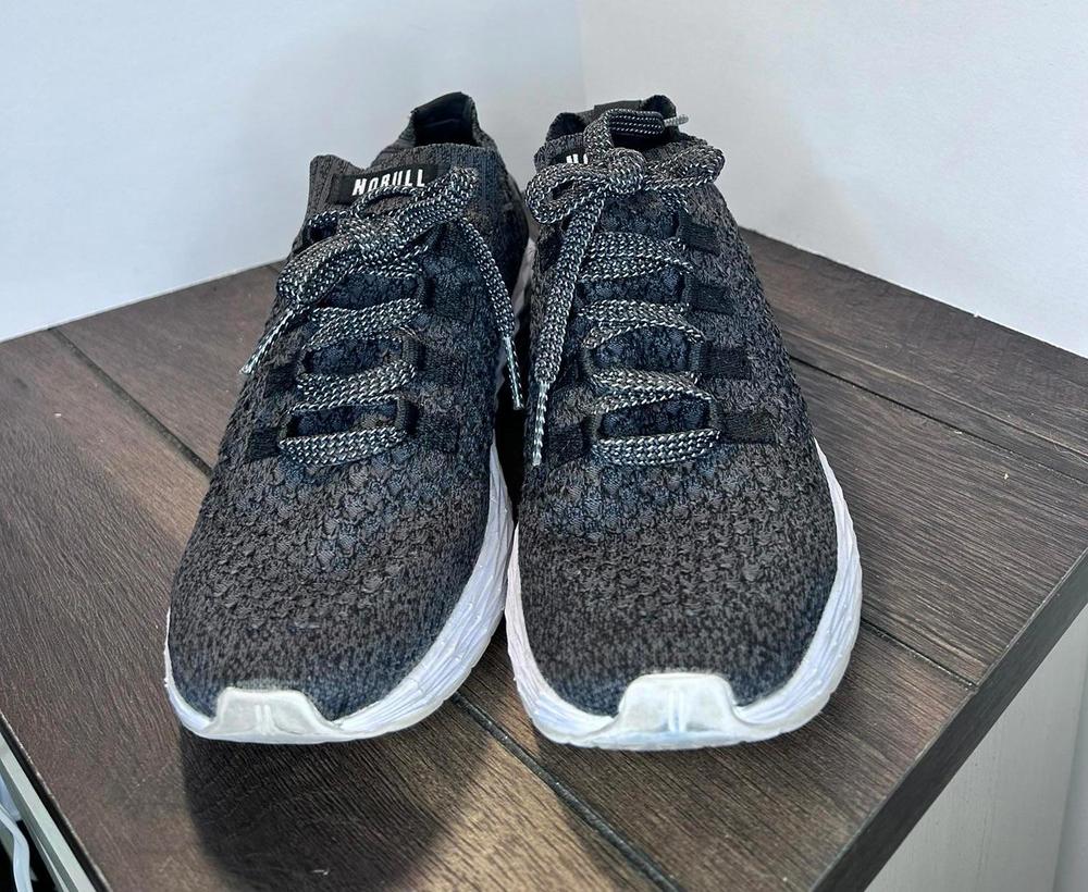 NoBull Project Graphite Knit Running Shoes Men's size 10